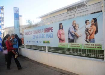 Gripe: Apenas 34% da população do Rio de Janeiro foi aos postos se vacinar