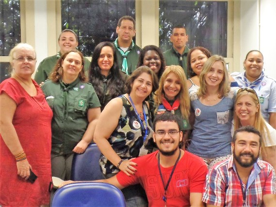 SES participa de mini curso para escoteiros na Fiocruz