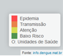 Sistema InfoDengue faz mapeamento da doença para ajudar nas ações de combate