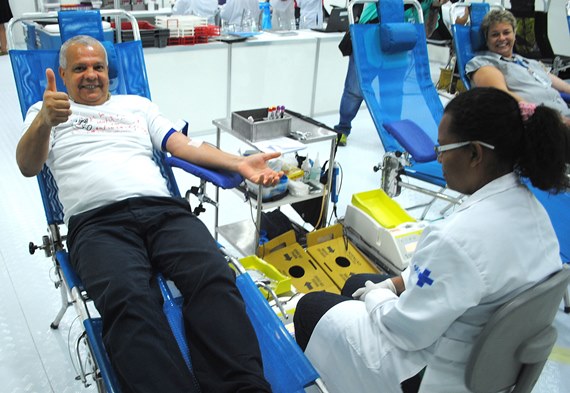 Campanha pela Semana Nacional do Doador de Sangue bate meta e arrecada 2.246 bolsas de sangue