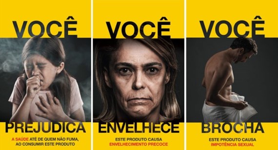 Cigarros terão novas imagens de advertência