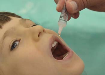 SES realiza campanha de vacinação contra Paralisia Infantil e de seguimento contra o Sarampo