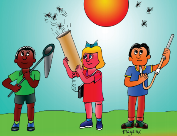 Cartilha infantil ensina como combater o Aedes aegypti