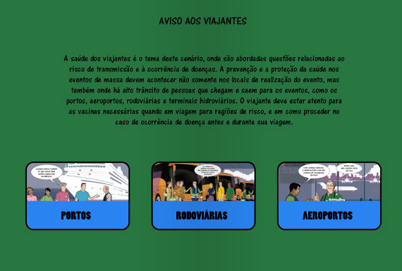 Vigilância sanitária nos eventos de massa é tema de novo jogo