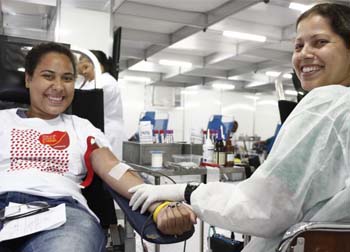 Campanha bate recorde de doações de sangue na Carioca