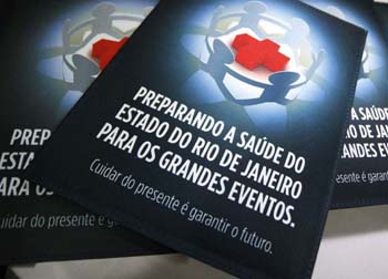 Secretaria de Saúde reúne técnicos e Departamento de Sangue Britânico para discutir ações em grandes eventos 