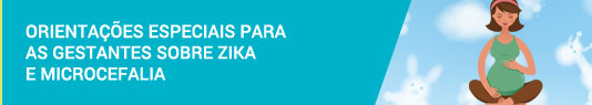 Orientações especiais para as gestantes sobre zika e microcefalia